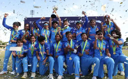 Team India won the match in just 17 balls and created history in the Under-19 World Cup