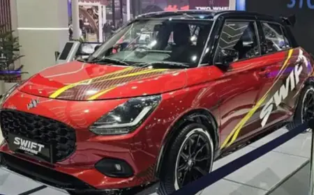 Maruti Swift Hybrid was spotted, equipped with ADAS features, many safety features along with more mileage