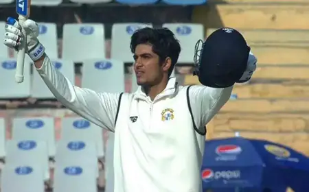 I take pressure on myself after a good start, Shubman Gill confessed something on the red ball match