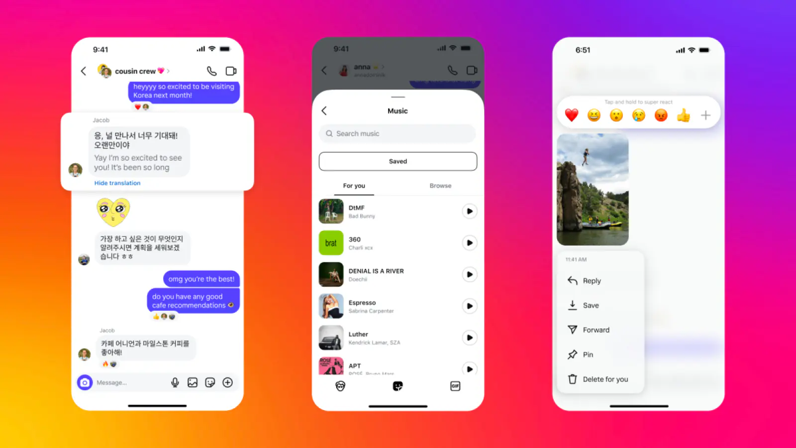 Instagram getting more fun, more updates from message scheduling to music sharing