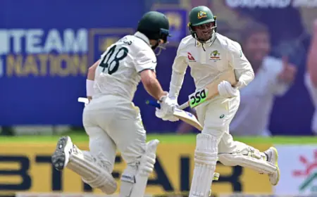 SL vs AUS 1st Test: Australia broke India's record by defeating Sri Lanka