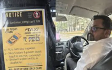 Bangalore's deaf and mute taxi driver wins hearts, even Uber and Ola do not provide this service