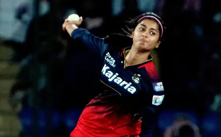 Shreyanka Patil out of WPL 2025 due to injury, Royal Challengers Bangalore included new player in the team