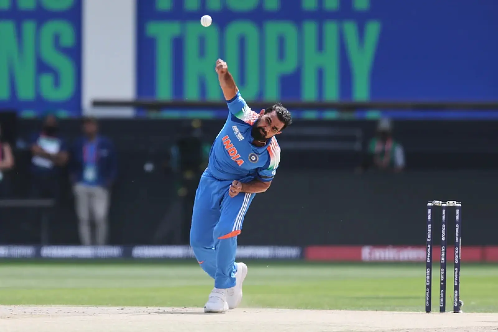 Mohammed Shami won the ICC trophy after losing 10 consecutive World Cups and Championships, ending the 12-year long wait