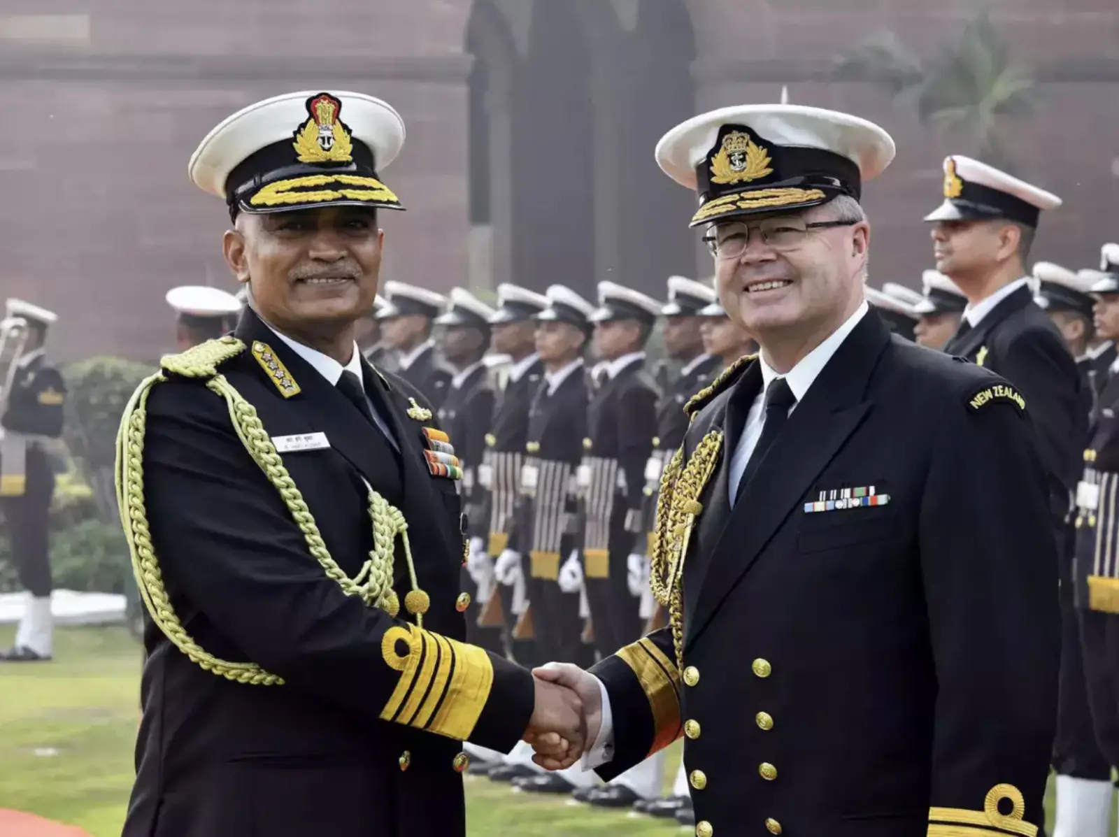 Navy chiefs of New Zealand and the Army met and talked about bilateral defence cooperation
