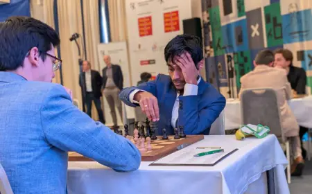 Grandmaster Aravindh Chithambaram won the first major championship of his career in the Prague Masters
