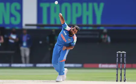 Mohammed Shami won the ICC trophy after losing 10 consecutive World Cups and Championships, ending the 12-year long wait