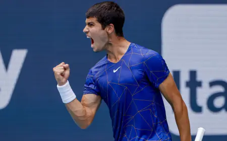Djokovic and Alcaraz get direct entry into Round of 64 of Miami Open