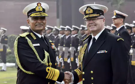 Navy chiefs of New Zealand and the Army met and talked about bilateral defence cooperation