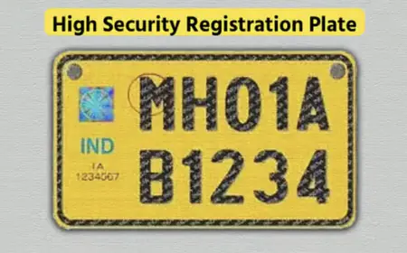 HSRP Number Plate: Deadline for installing high-security number plates in Maharashtra extended again