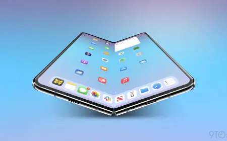 Apple's foldable iPhone display will be something like this
