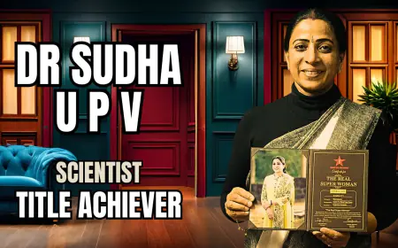 Dr. Sudha U P V: Empowering Women and Inspiring Future Scientists beyond Aerospace