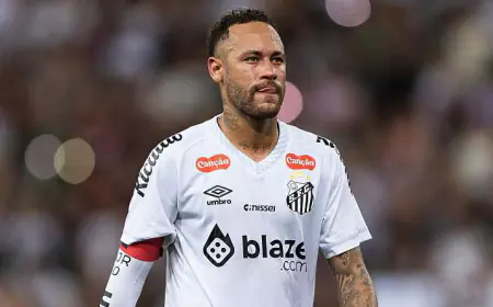 Veteran footballer Neymar Jr injured, confirmed by Santos