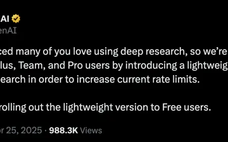 Deep Research: OpenAI made the DeepSearch tool free