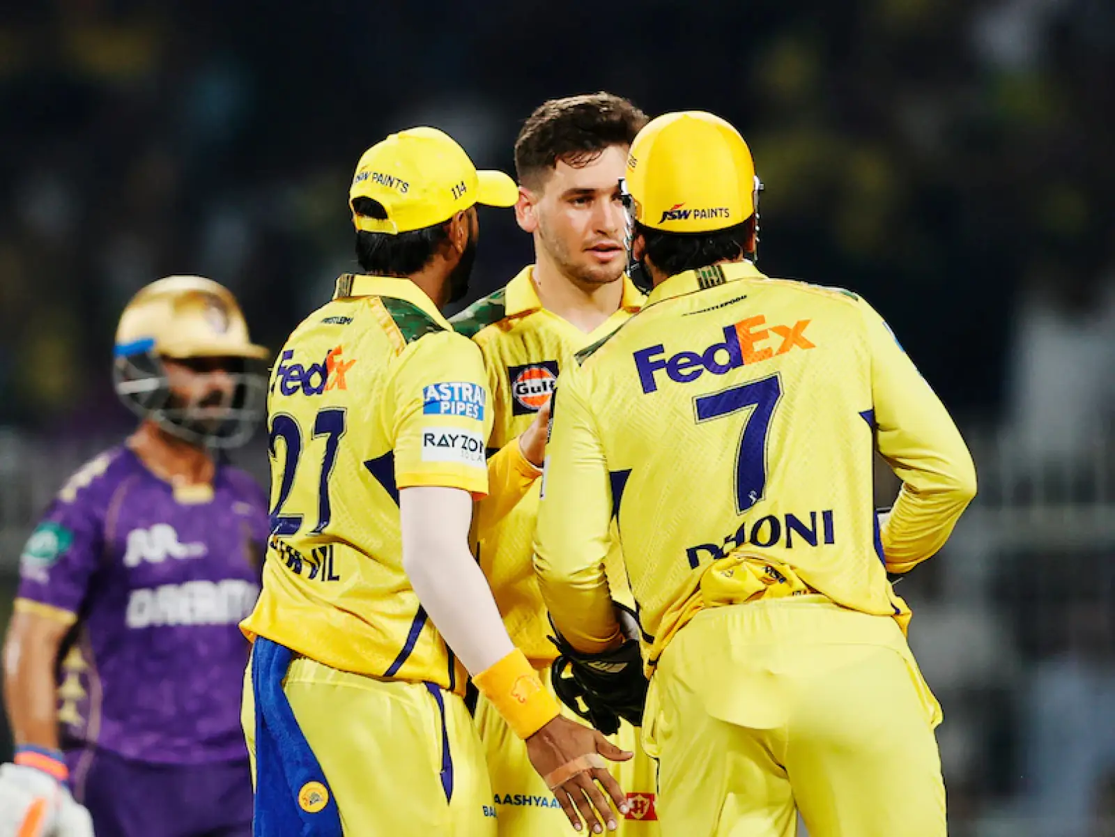 Kolkata Knight Riders won the toss and decided to bat against Chennai Super Kings