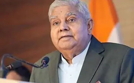 'I am also a victim', Vice President Dhankhar said on questions raised on protocol by CJI Gavai