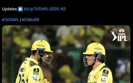 Chennai Super Kings gave a target of 188 runs to Rajasthan Royals with the efforts of Ayush Mhatre, Brevis