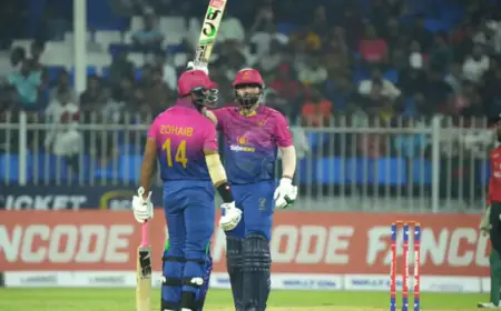 UAE won the T20 series 2-1 against Bangladesh, did this feat for the second time in its cricket history