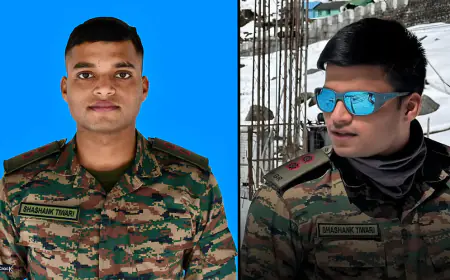 Lieutenant of Sikkim Scouts jumped into the river to save Agniveer, swept away by the strong current of water; body found 800 meters away