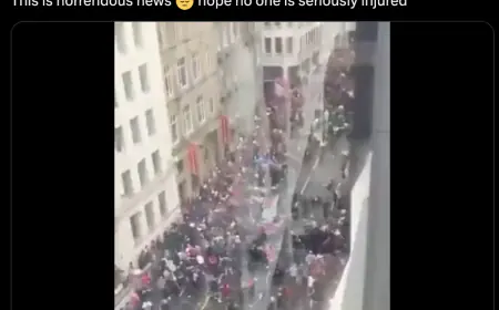 Major accident in Liverpool: 50 people crushed by car in football victory parade 