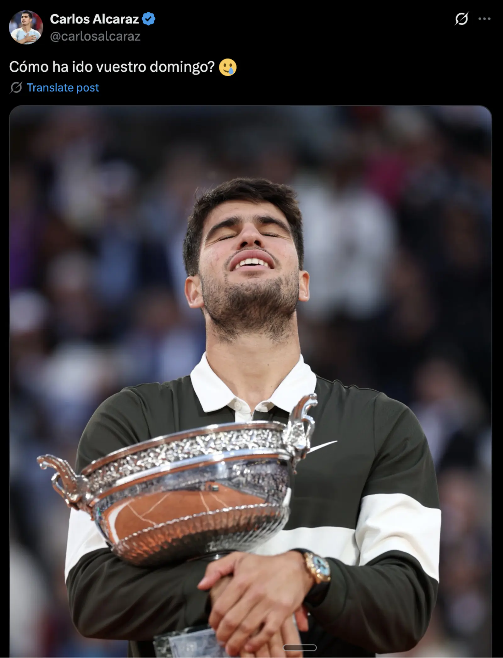 Alcaraz created history at the French Open, equaled Nadal's record by defeating Sinner in the final