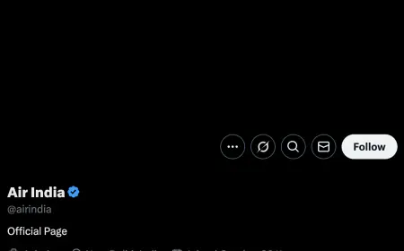 Air India blackened the profile picture of X after the plane crash