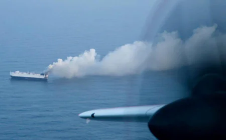 Electric cars catch fire, entire ship sinks in the sea, 3000 vehicles submerged