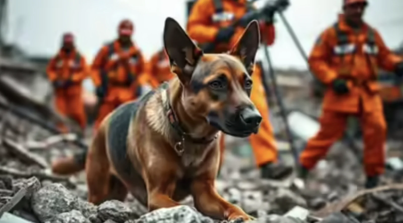 Specially trained cadaver dogs will be included in NDRF; training is being given for this work