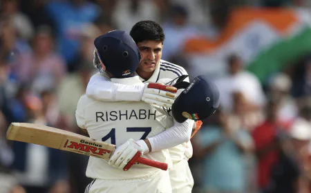 ENG vs IND: India's 10th wicket fell strangely, Team India created a 'mountain' in the first innings