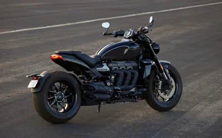 Global debut of the new Triumph Rocket 3 Storm series, the bike with the world's largest engine