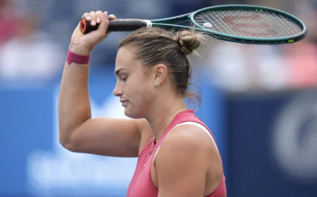 Amanda in the final after defeating Sabalenka, top seed Aryna Sabalenka became a victim of upset