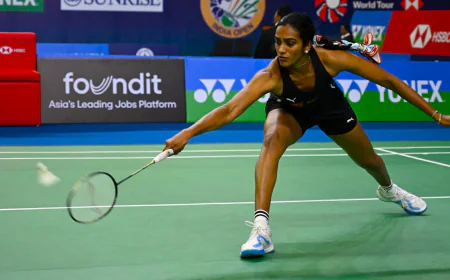 PV Sindhu out in the Japan Open 2025 first round, Satwik-Chirag and Lakshya reached the second round
