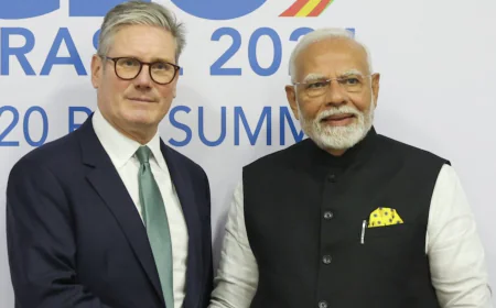 India-UK trade agreement will be signed on July 24, Goyal will be present with PM Modi