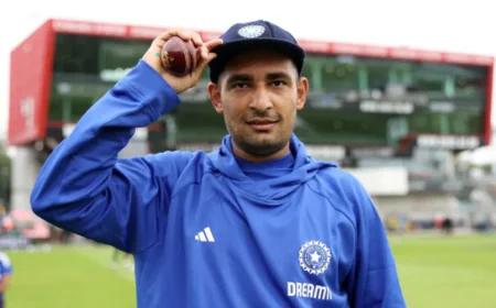 Anshul Kamboj got a place in Team India for Manchester Test, coach said - his yorker is unmatched