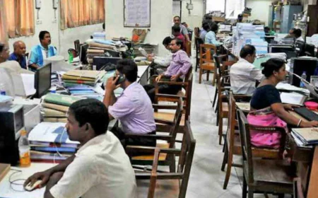 If govt. employees want to remain on leave for the whole month, then this is an easy way