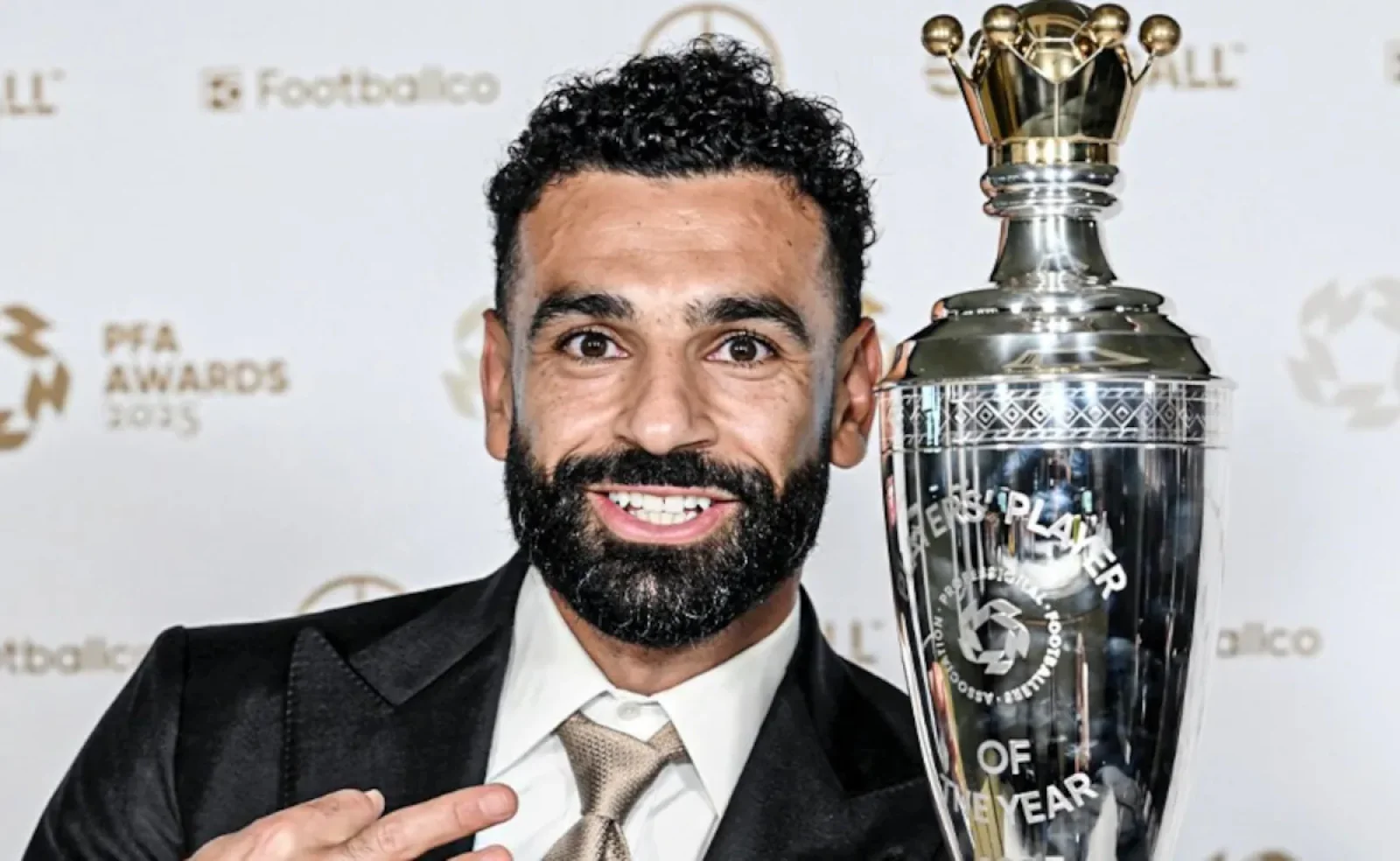 Mohamed Salah created history by winning the PFA 'Player of the Year' award for a record third time