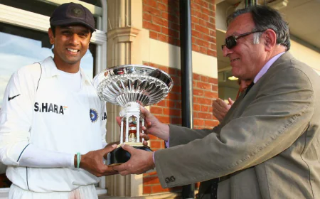 Pitch Controversy Erupts Before Final Anderson-Tendulkar Trophy Match