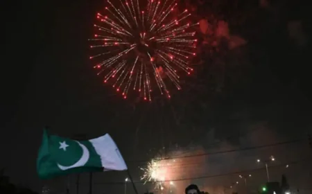 Independence Day celebrations turned into mourning in Pakistan, three people died in aerial firing; more than 60 injured