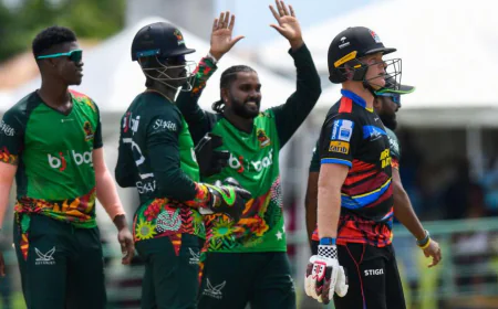 CPL 2025: St Kitts beat Antigua & Barbuda Falcons by 6 wickets, Karima Gore hit a stormy half-century