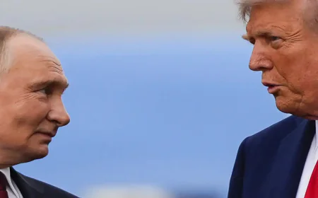 Trump Meets Putin in Alaska; US President’s Armored Car ‘The Beast’ Draws Spotlight