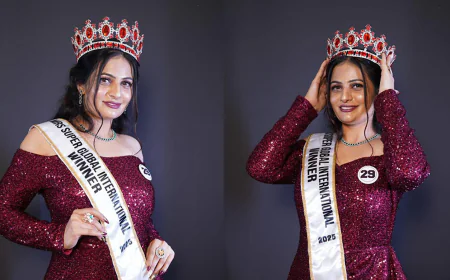 Sonia Choudhary Crowned Mrs. Super Global International