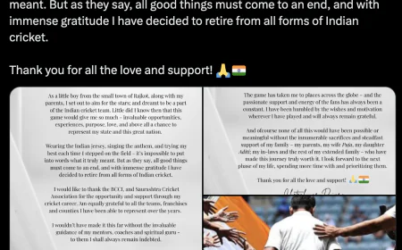 Pujara Retires from Indian Cricket, Could Explore Foreign Leagues and Coaching Roles