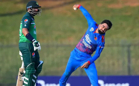 AFG vs PAK 1st Match: Rashid Khan's innings of over 240 strike rate went in vain, Pakistan won due to Haris Rauf's four