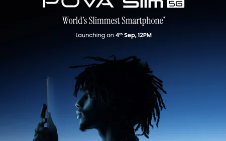 Tecno Pova Slim 5G will be launched in India on September 4, will get a very slim design