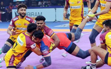 U Mumba Edge Past Gujarat Giants in Tie-Breaker to Start PKL 12 with Thrilling Win