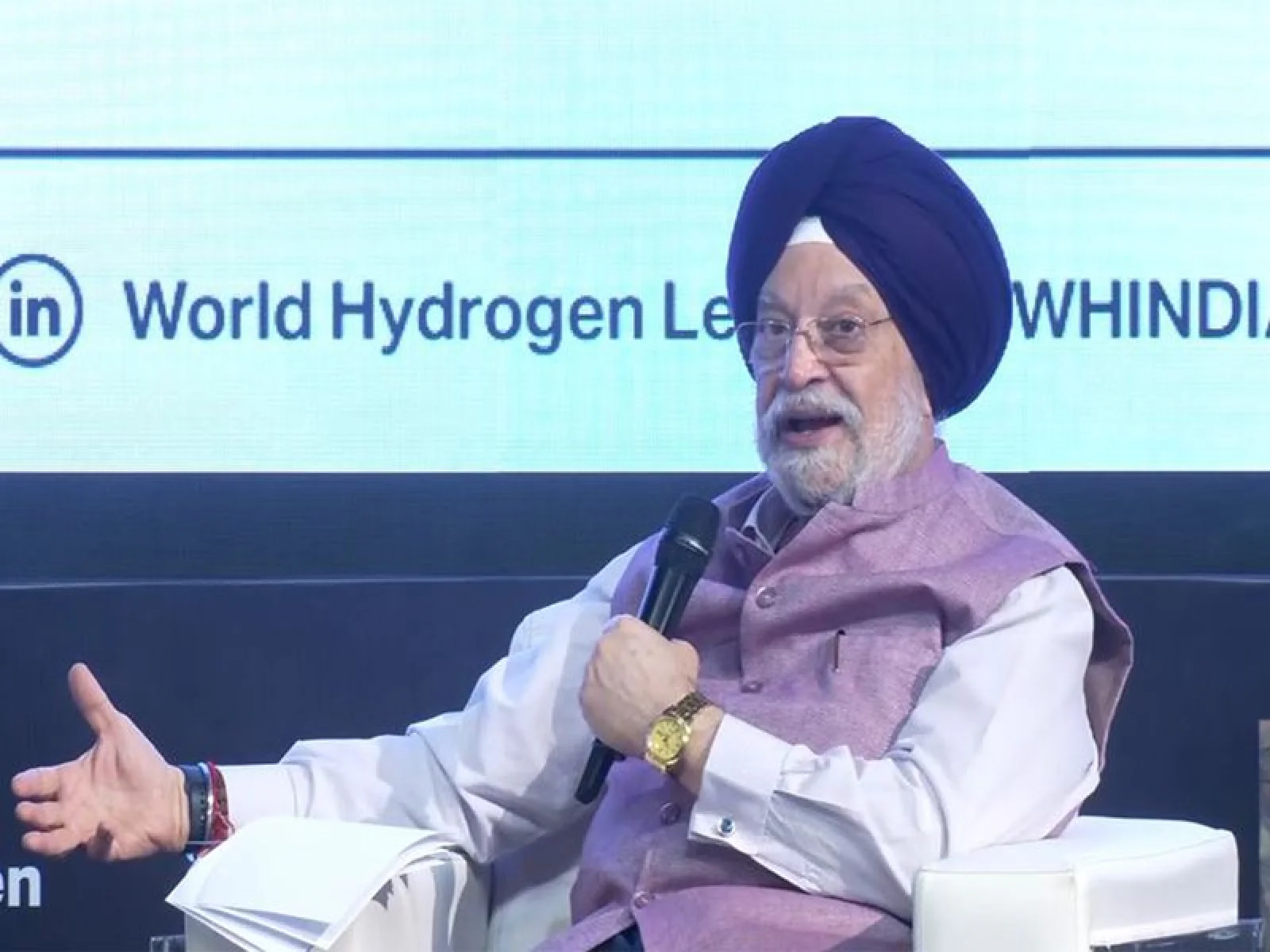 Hydrogen is Fuel of Future, Cornerstone of Energy Security: Hardeep Singh Puri