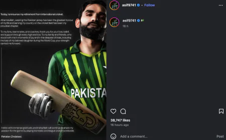 Power-Hitter Asif Ali Retires From International Cricket, Will Continue in Domestic Leagues