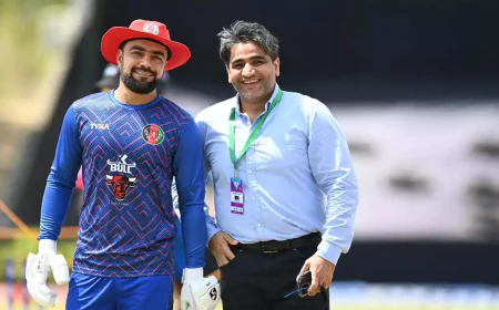 Ahmed Farhad Fidai Becomes First Afghan Commentator in Asia Cup History