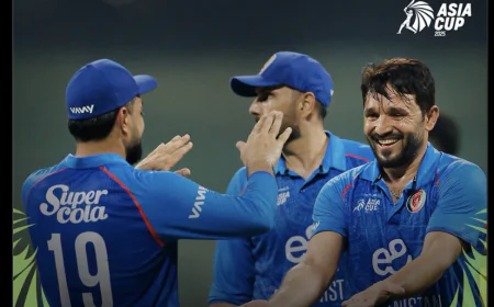 Afghanistan Begin Asia Cup 2025 with Massive Win, Rashid Khan Explains Mujeeb’s Exclusion