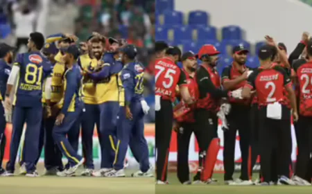 Sri Lanka Enter Super-4 After Beating Hong Kong by Four Wickets